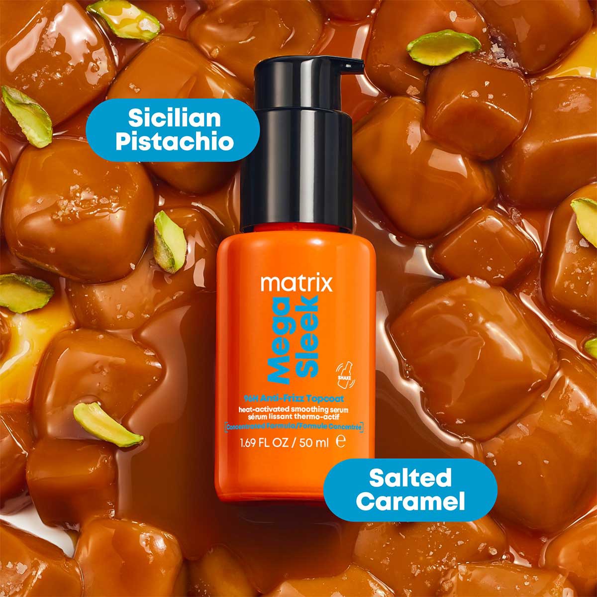 Matrix Mega Sleek 96H Anti-Frizz Topcoat - Leave-in - JK-Shop