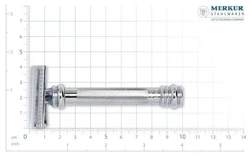 Merkur, Safety Razor 39C Slant Bar Barberpole - Barberhøvel - JK-Shop