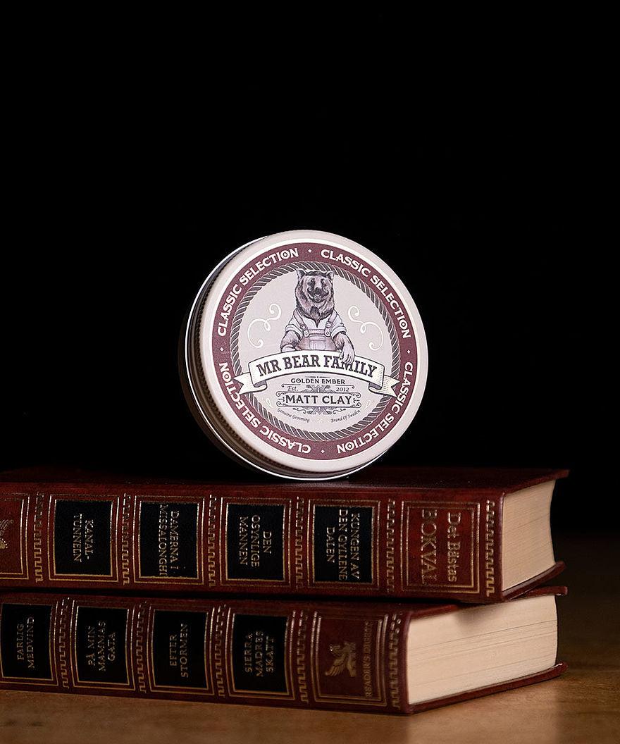 Mr Bear Family Golden Ember Pomade Matt Clay-Clay-JKSHOP