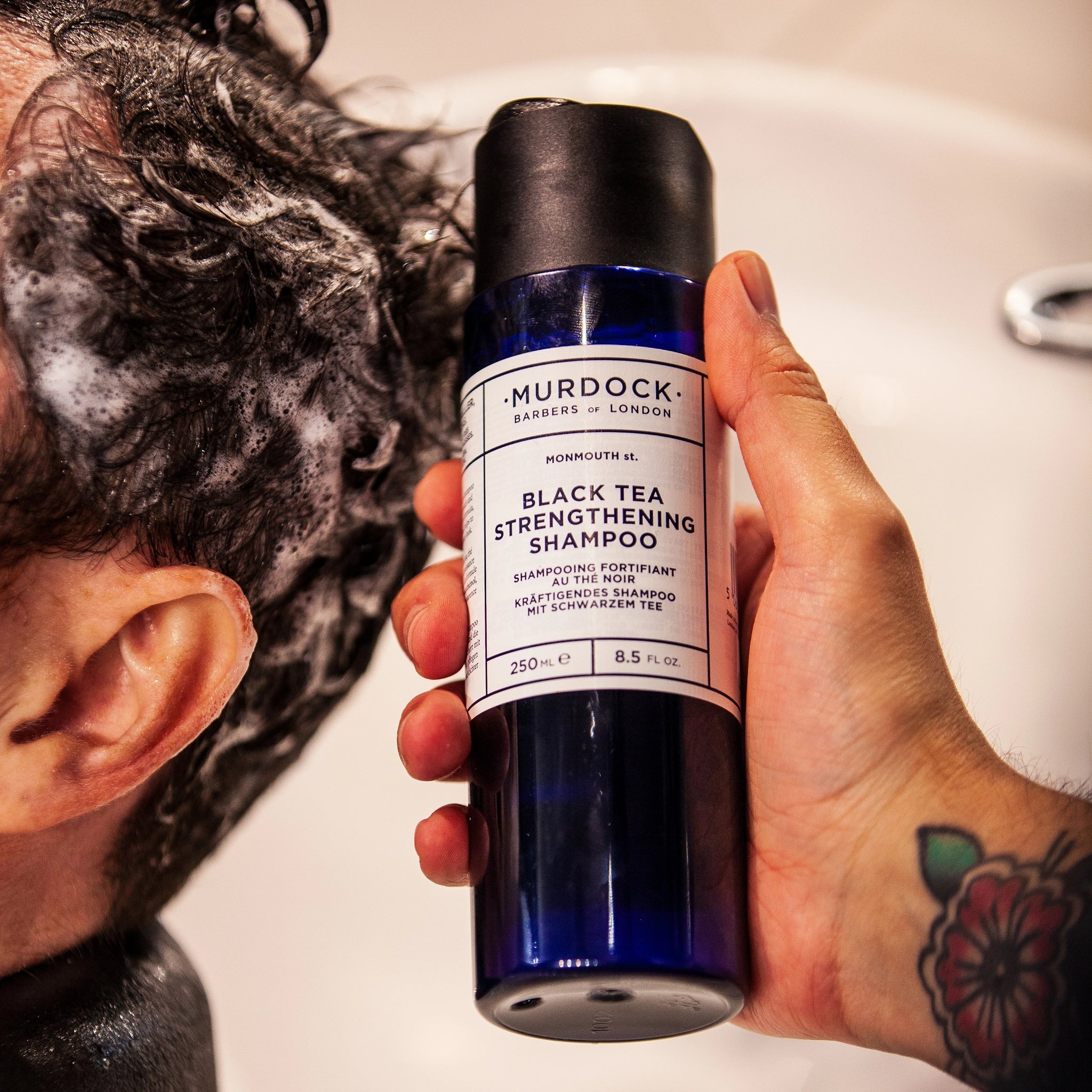 Murdock London Black Tea Strengthening Shampoo - Sjampo & balsam - JK-Shop