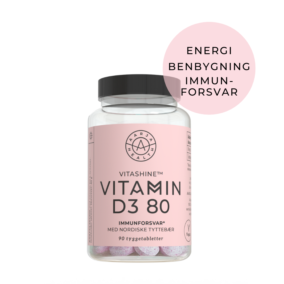 NATURLIG D3 & TYTTEBÆR - Vitaminer og kosttilskudd - JK-Shop