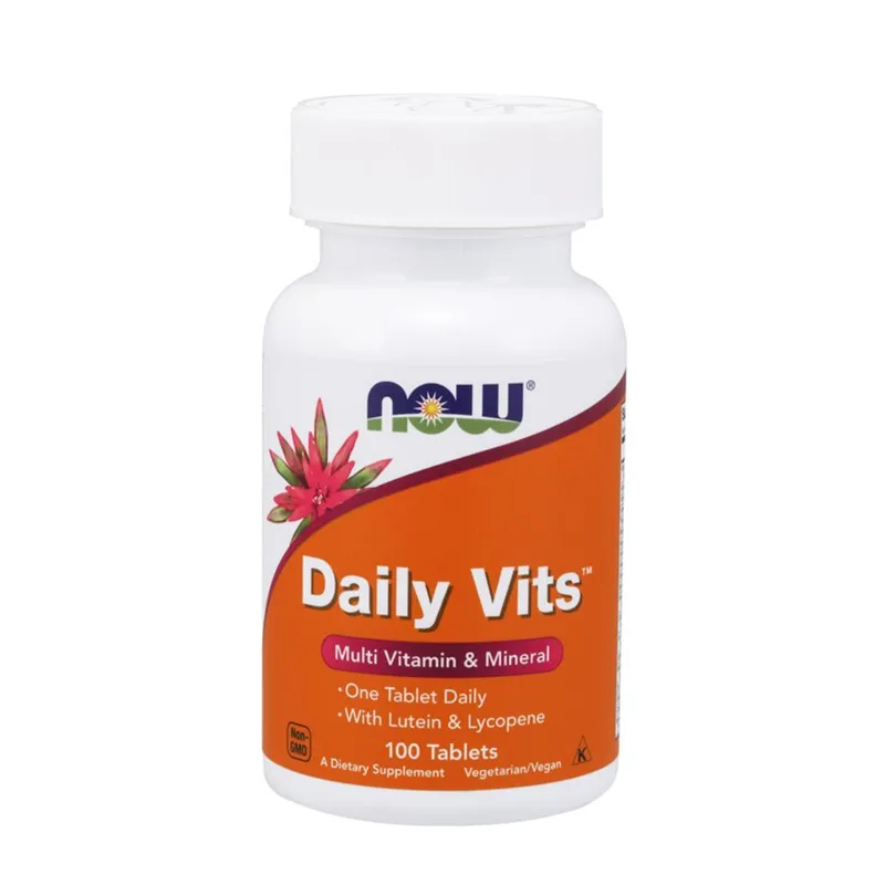 NOW DAILY VITS MULTI 100 TABS - Vitaminer & kosttilskudd - JK-Shop