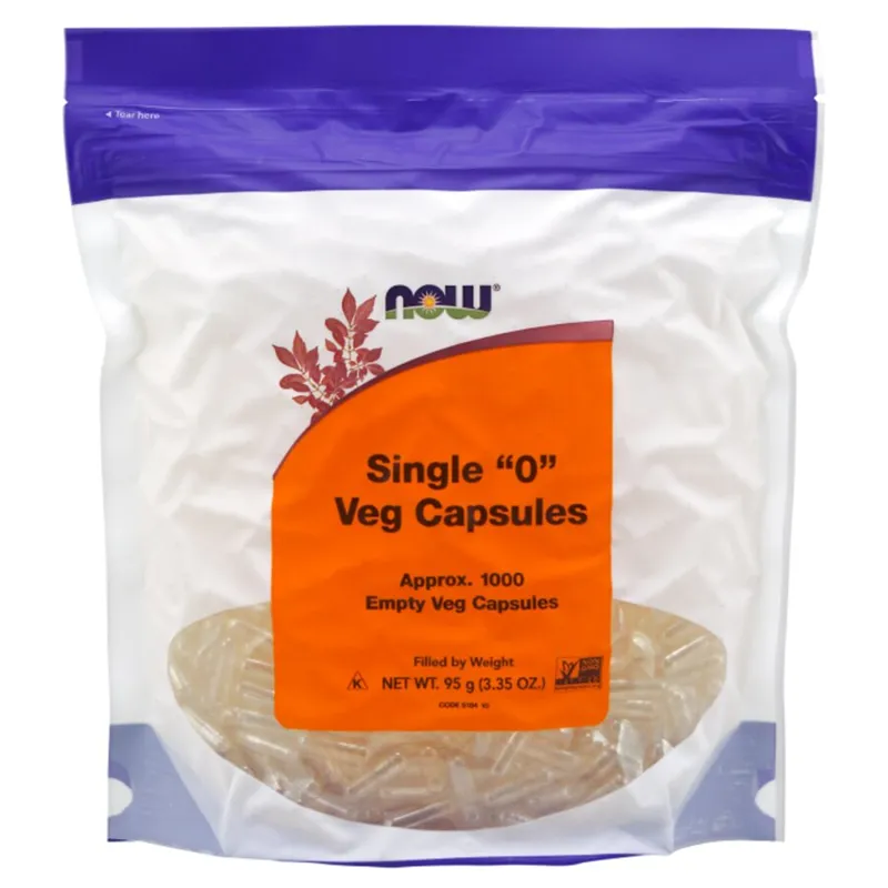 NOW EMPTY VEGAN CAPSULES 1000 CAPS - Annet - JK-Shop