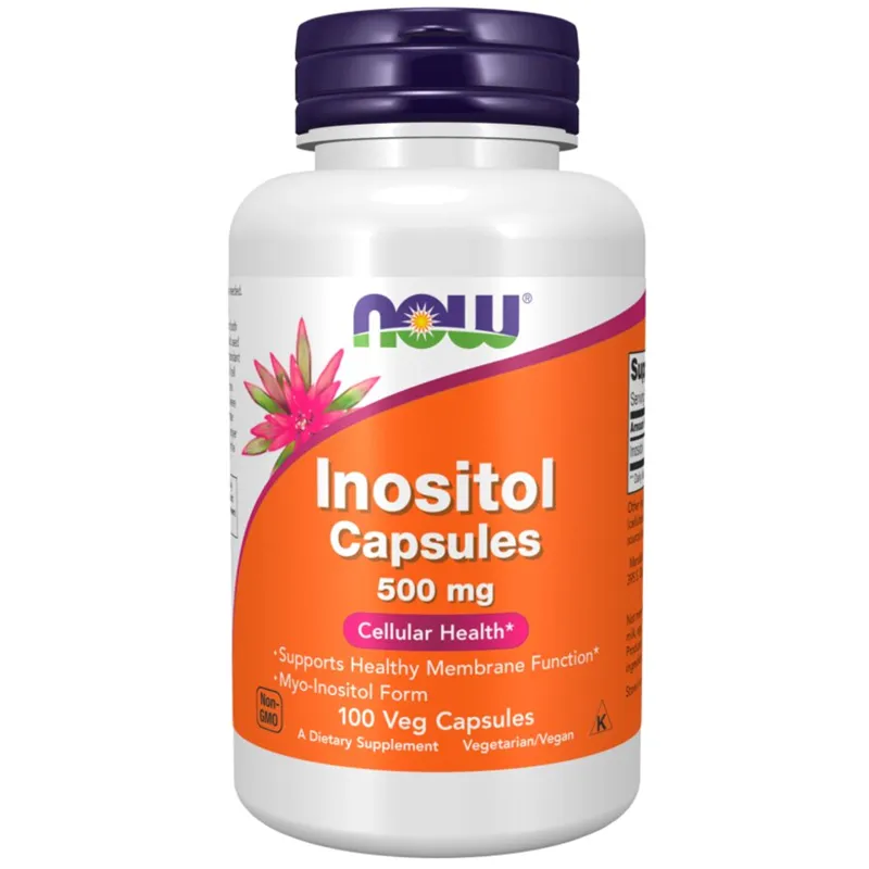 NOW INOSITOL 500 MG 100 VCAPS - Vitaminer & kosttilskudd - JK-Shop