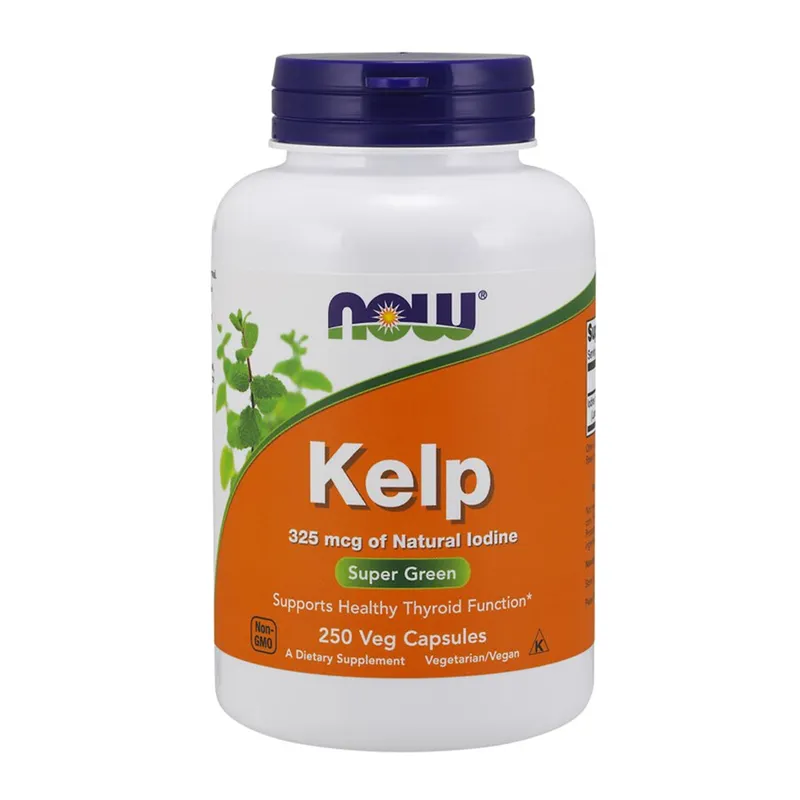 NOW KELP 250 VCAPS - Mikronæringsstoffer - JK-Shop