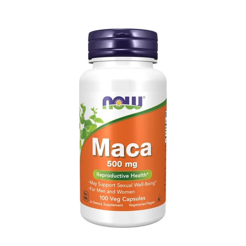 NOW MACA 500 MG 100 VCAPS - Vitaminer & kosttilskudd - JK-Shop