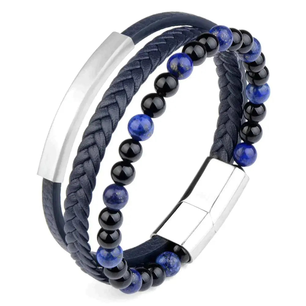 Naturstein perler armbånd-Armbånd-JKSHOP