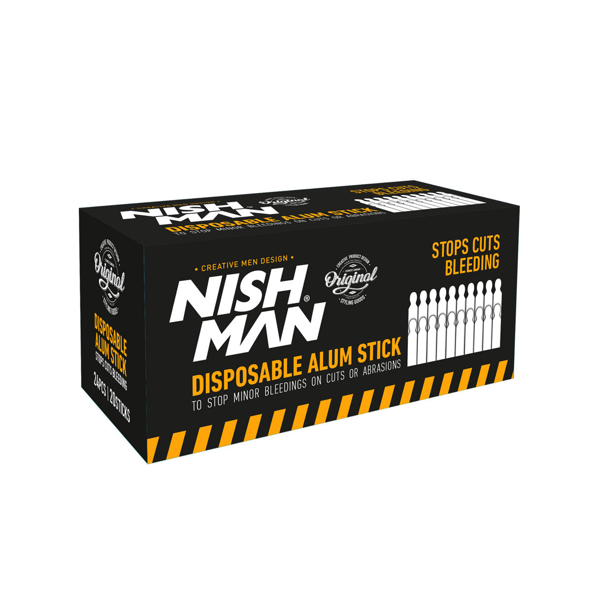 Nishman Disposable Alum Sticks - Alum - JK-Shop