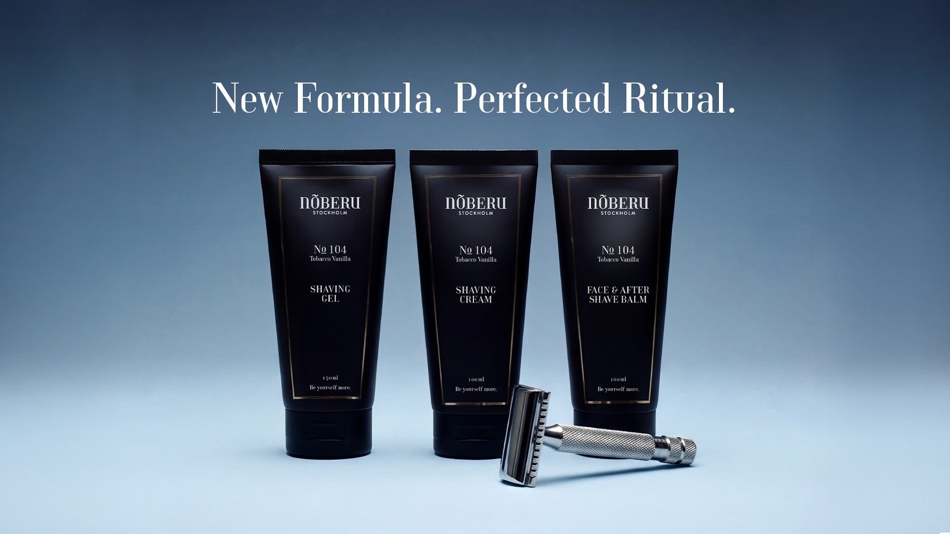 Noberu Shaving Cream 100 ml NY - Barberkrem - JK-Shop