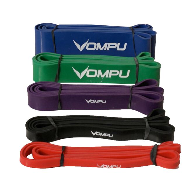 OMPU Extreme Fitness Band, Red, 200cm x 13mm -  - JK-Shop