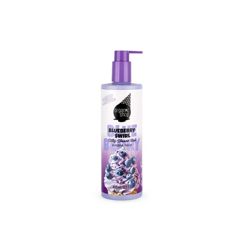 ORGANIC SHOP BLUBERRY SWIRL SHOWER GEL 400ML - Shower Gel - JK-Shop