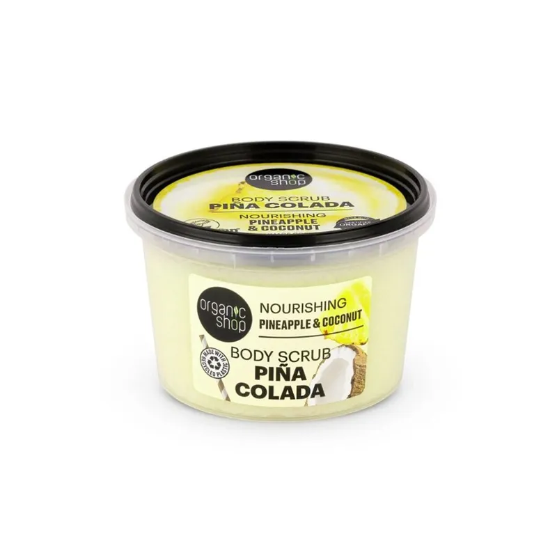 ORGANIC SHOP BODY SCRUB PINEAPPLE & COCONUT 250ML - Dusjkrem - JK-Shop