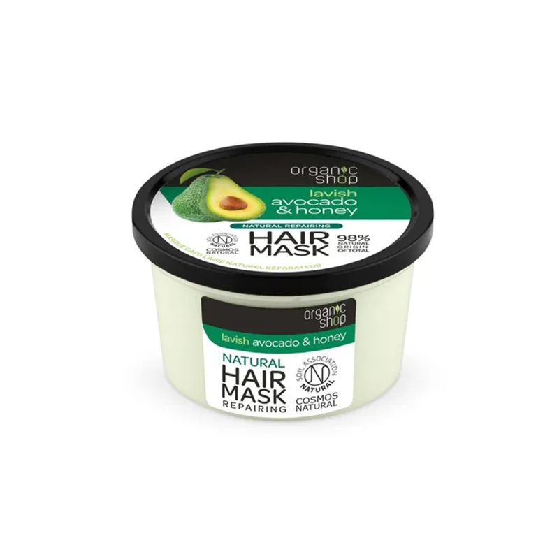 ORGANIC SHOP HAIR MASK AVOCADO & OLIVE 250 ML - Hårkur - JK-Shop