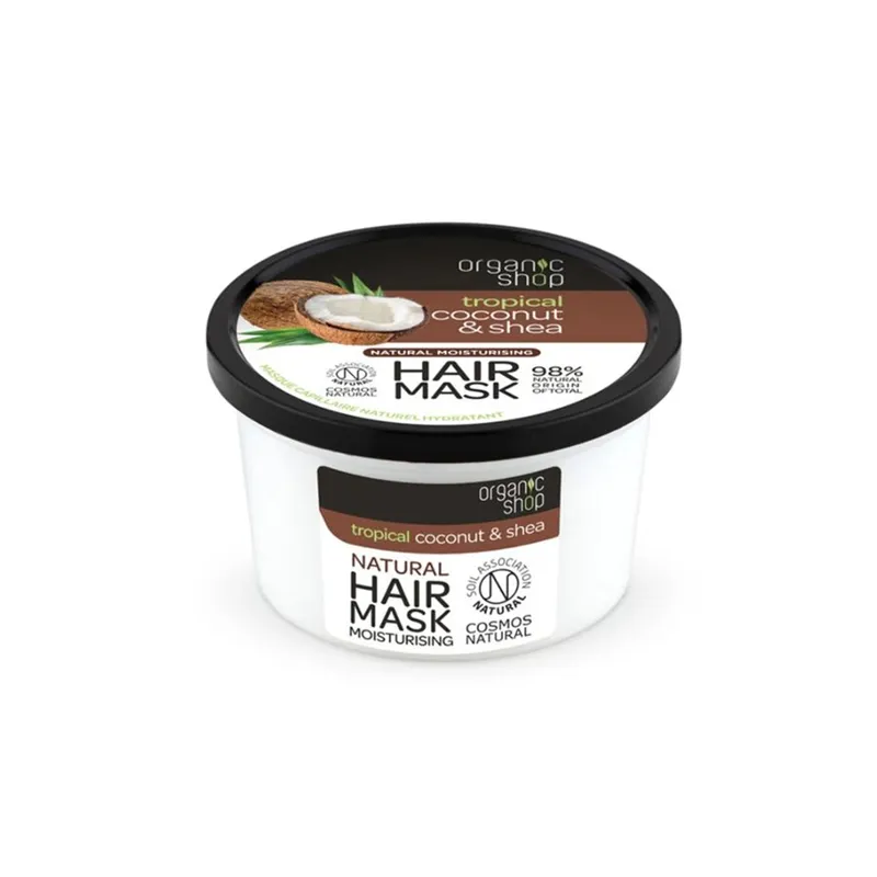 ORGANIC SHOP HAIR MASK COCONUT & SHEA 250ML - Hårkur - JK-Shop