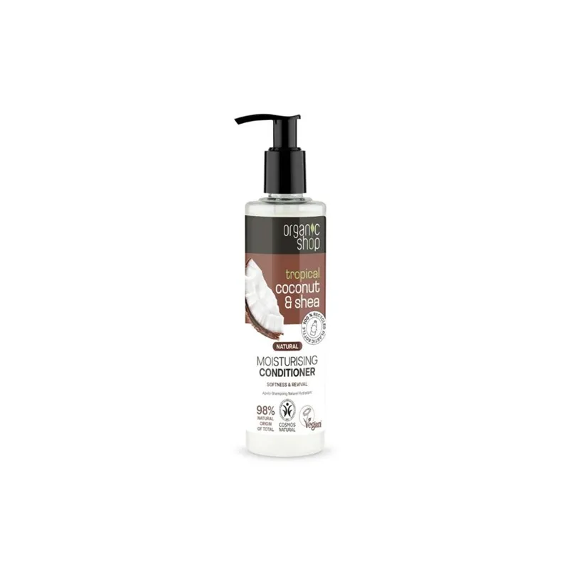 ORGANIC SHOP MOISTURISING CONDITIONER COCONUT & SHEA 280ML - Sjampo - JK-Shop