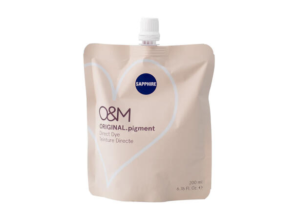 O&M Pigment- Sapphire 200ml - Hårfarge - JK-Shop