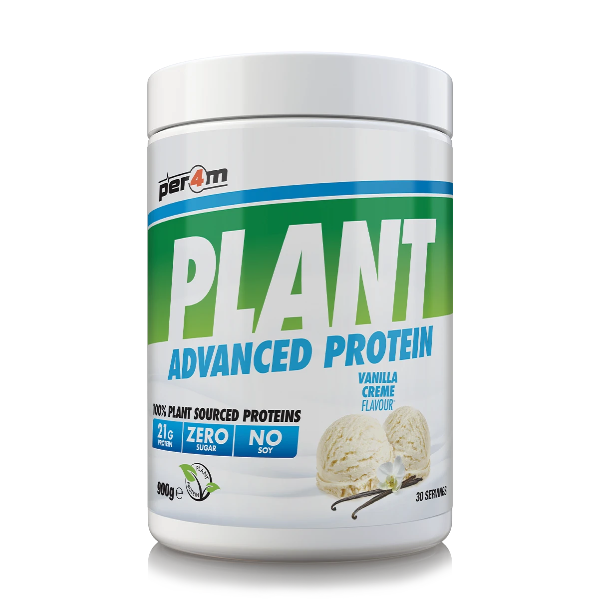 Per4M Plant Protein, 900g - 2 smaker - Annet kosttilskudd - JK-Shop