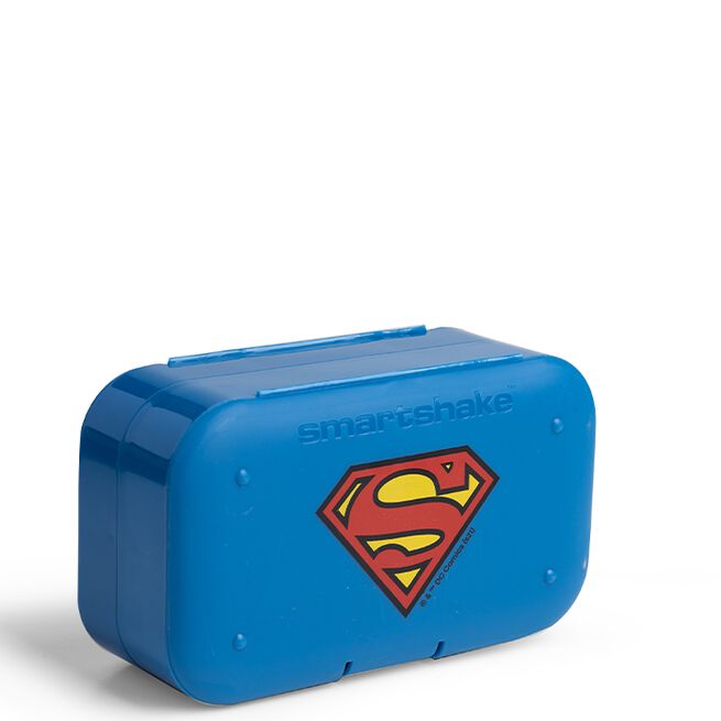 Pill Box Organizer, 2-pack - Batman, -Superman, Supergirl - Helseprodukter - JK-Shop