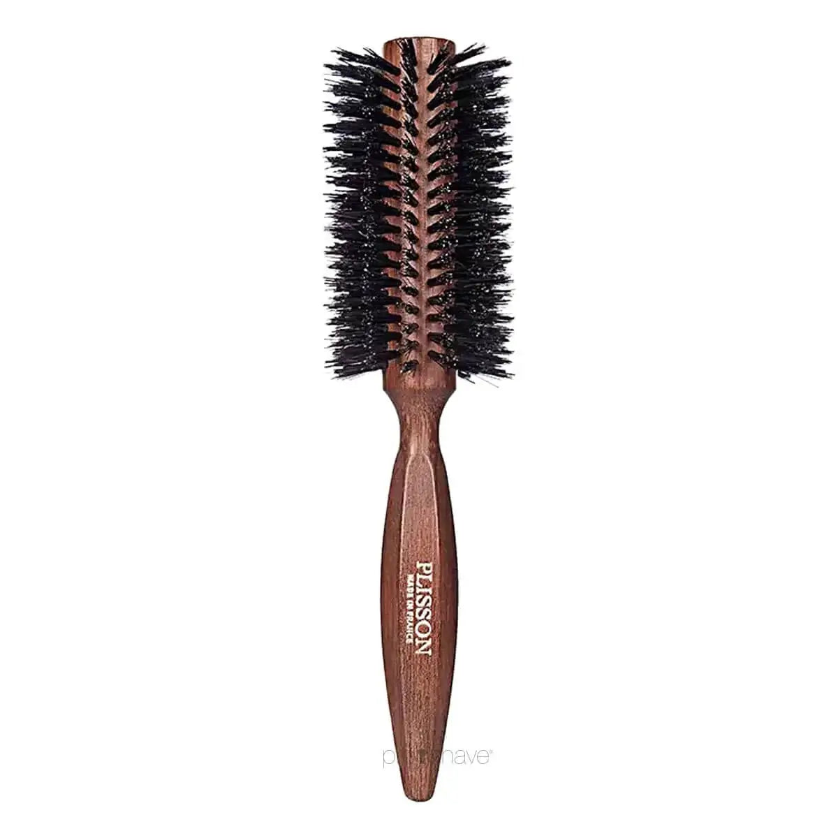 Plisson Hair Brush, Round- Wild Boar-Hårbørste-JKSHOP