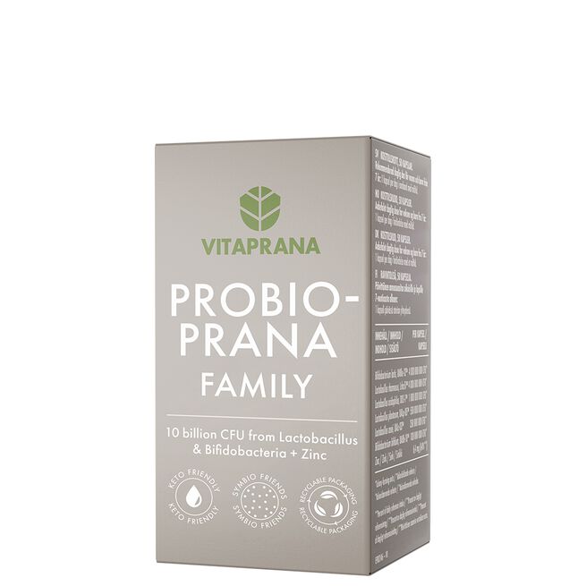 Probioprana Probiotika Family 50 kapsler - Prebiotika & probiotika - JK-Shop