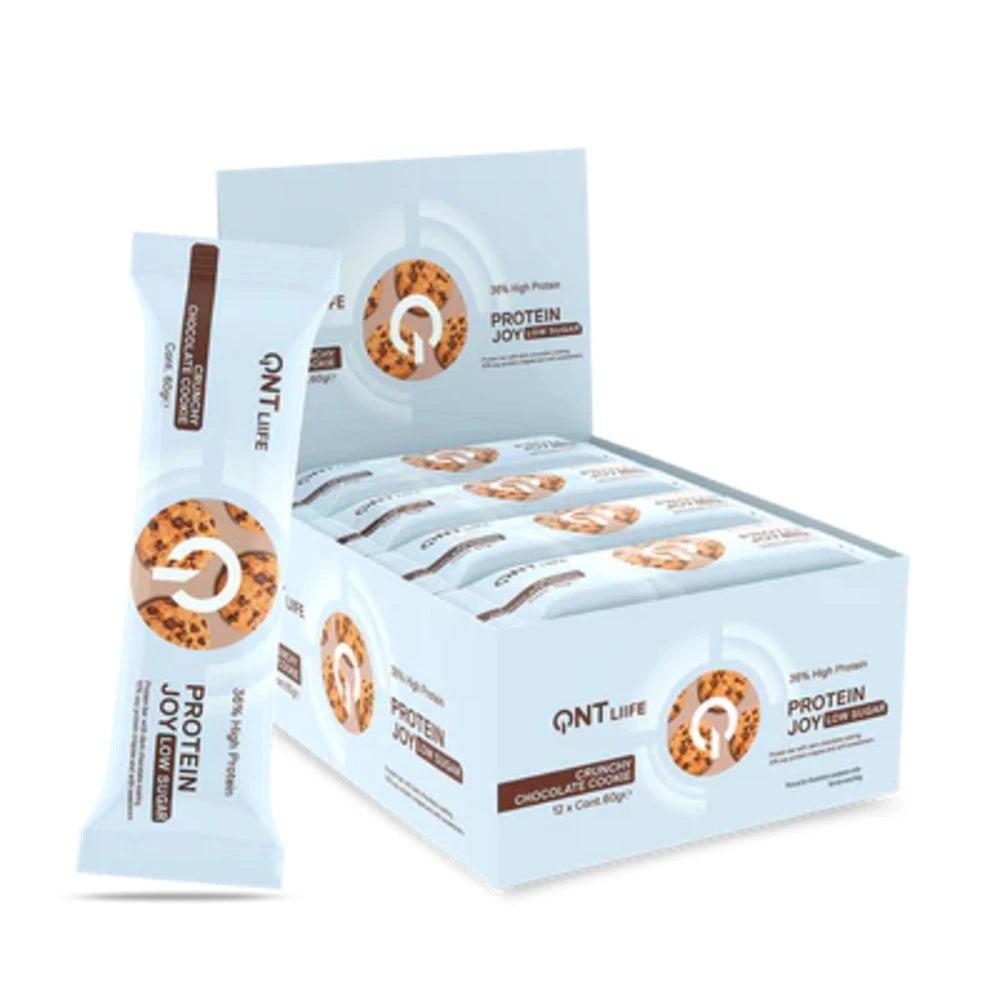 QNT Protein Joy LOW SUGAR Bar, 12x60 g - Proteinbarer - JK-Shop