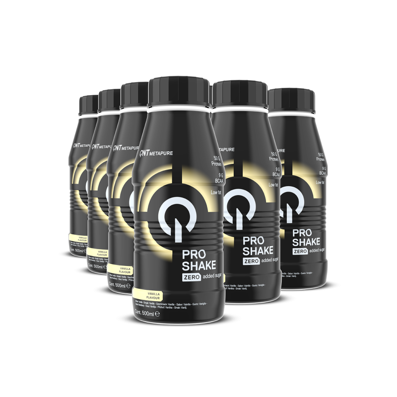 QNT Protein Shake LOW SUGAR, 12x500 ml (plast) -  - JK-Shop