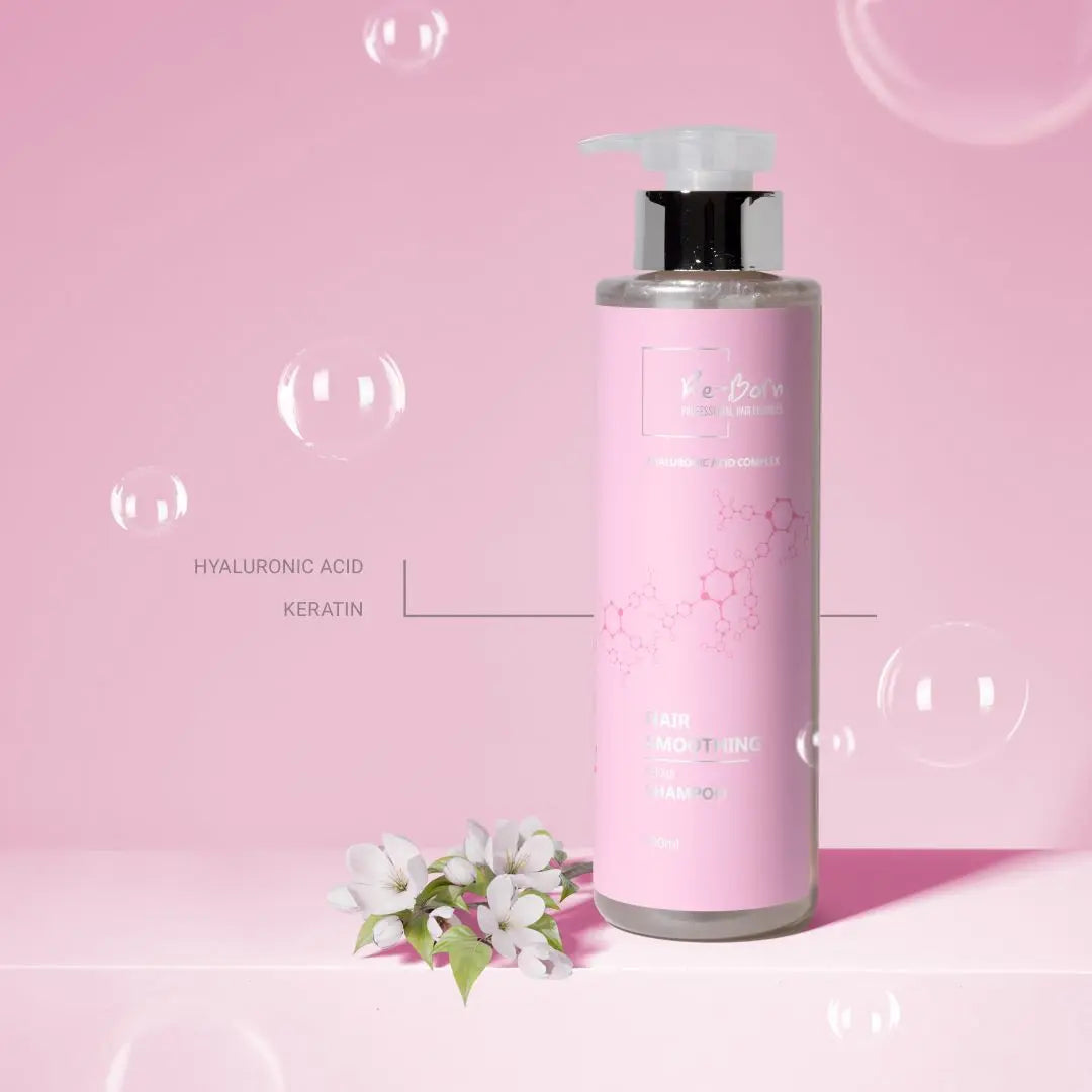 Re-born Hair Smoothing Repair Shampoo-Sjampo-JKSHOP