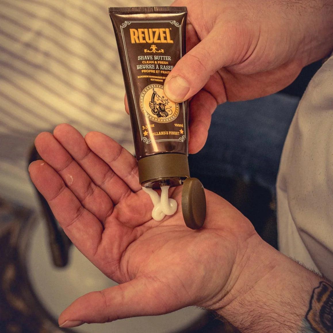 Reuzel Shave Butter Clean & Fresh-Barberkrem-JKSHOP