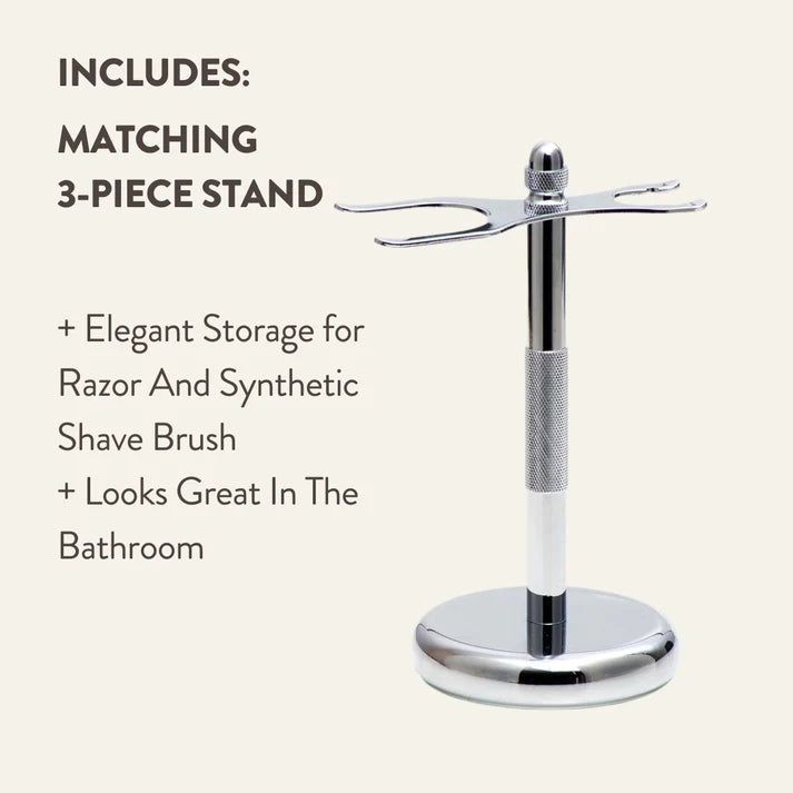 Rockwell, Razor 3-Piece Gift Set (6C White Chrome) -  - JK-Shop