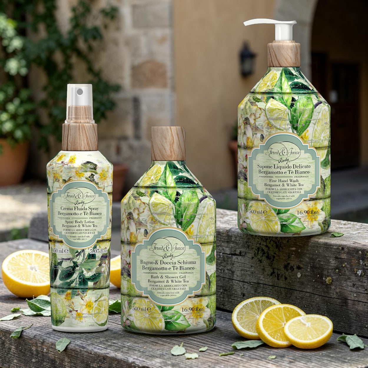 Rudy Profumi Fruit & Juice Liquid Soap - 6 dufter - Såpe - JK-Shop