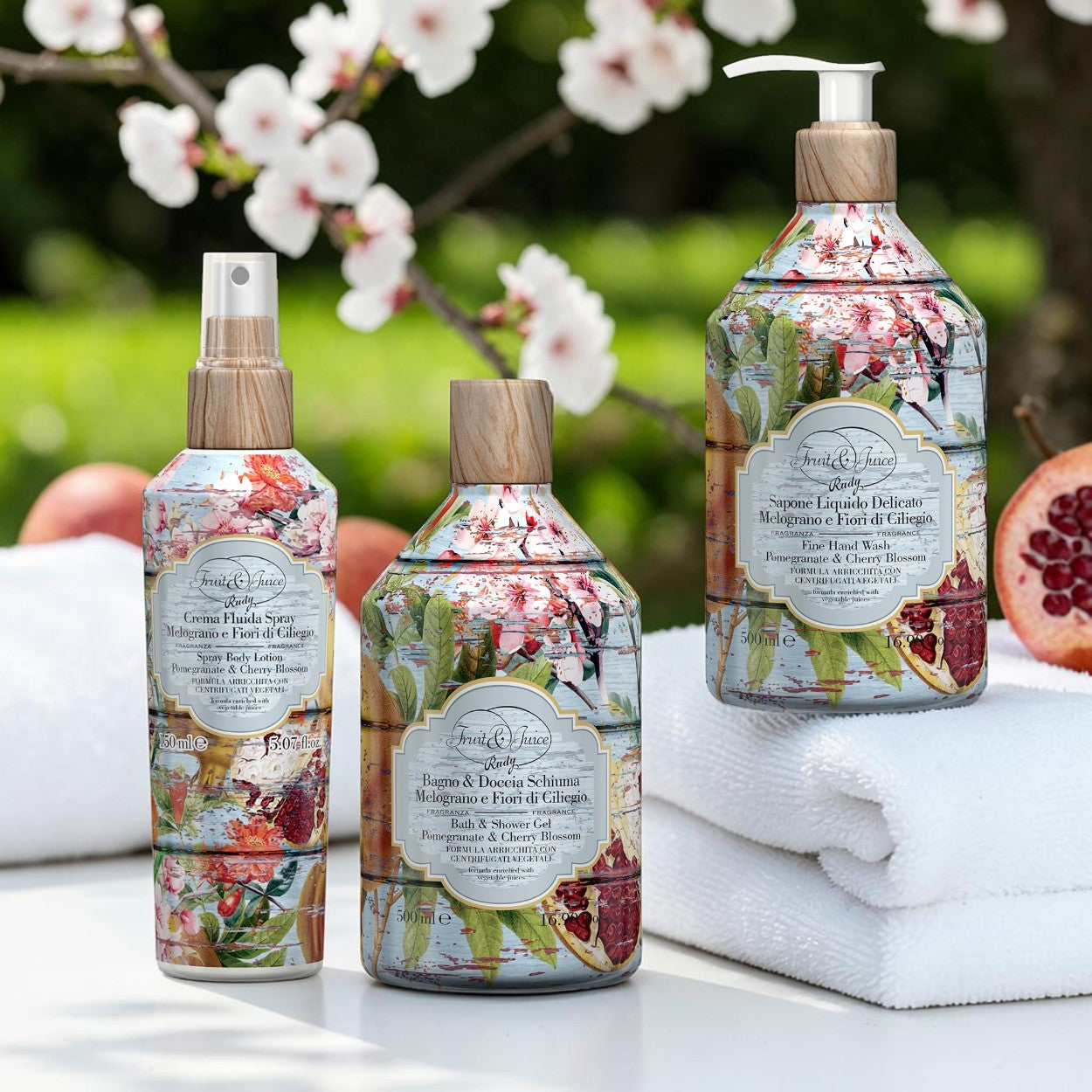 Rudy Profumi Fruit & Juice Liquid Soap - 6 dufter - Såpe - JK-Shop