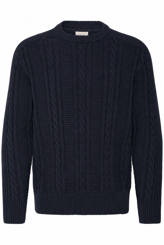SOLID, ANDI CREW NECK - Strikk - JK-Shop