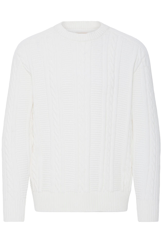 SOLID, ANDI CREW NECK - Strikk - JK-Shop