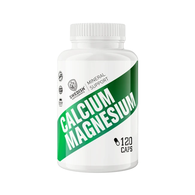 Swedish Supplements, Calcium+Magnesium, 120 caps