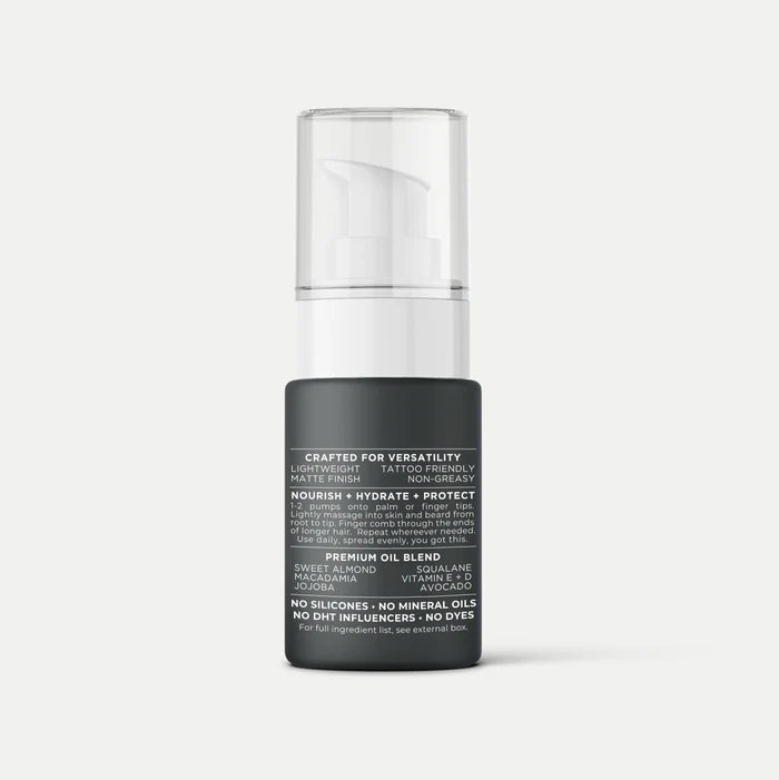 BrightSide Utility Oil: Beard + Hair + Skin