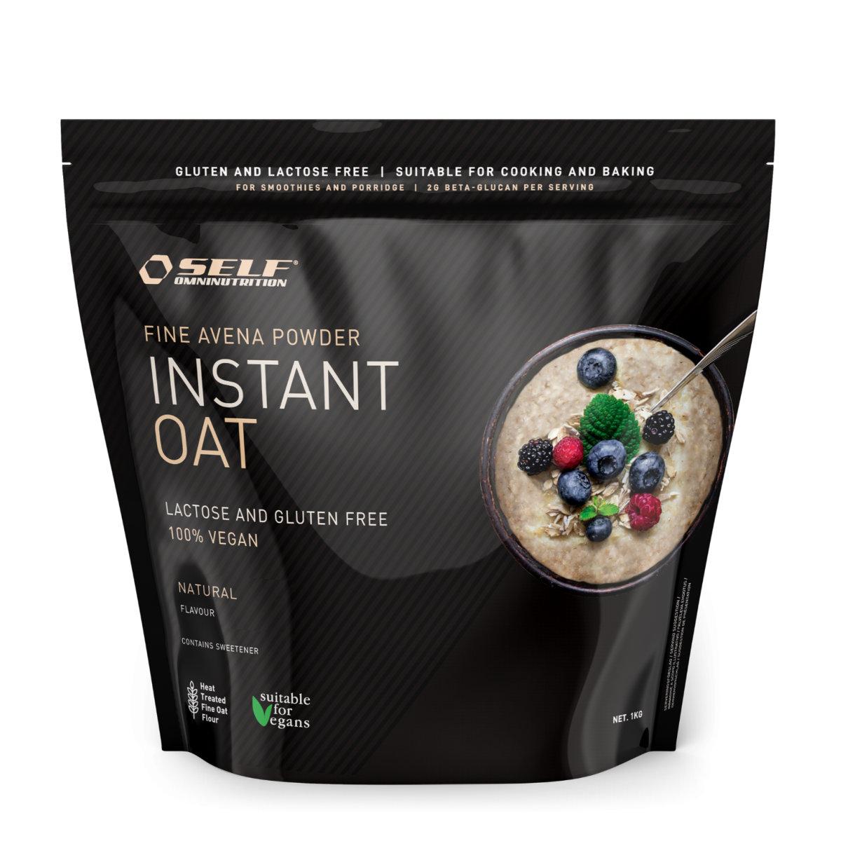 Self Instant Oat, 1kg ZIP - Grøt & gryn - JK-Shop