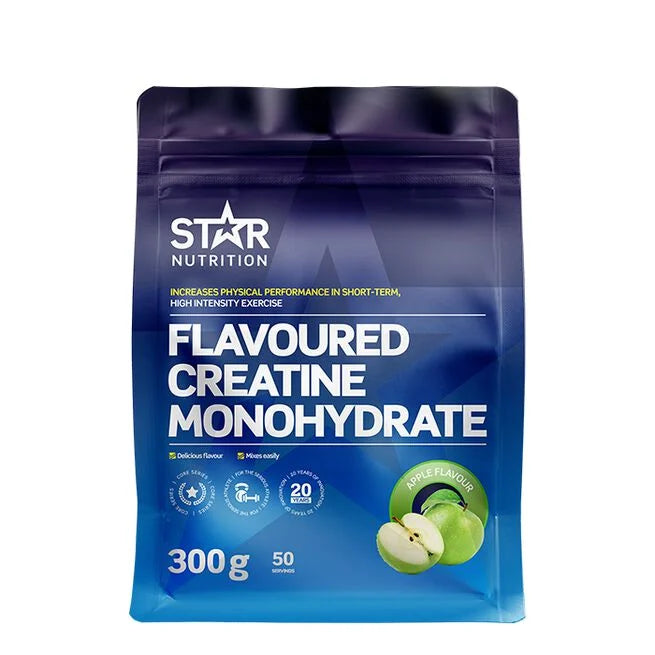 Smaksatt Kreatin Monohydrat 300 g - Kreatin monohydrat - JK-Shop
