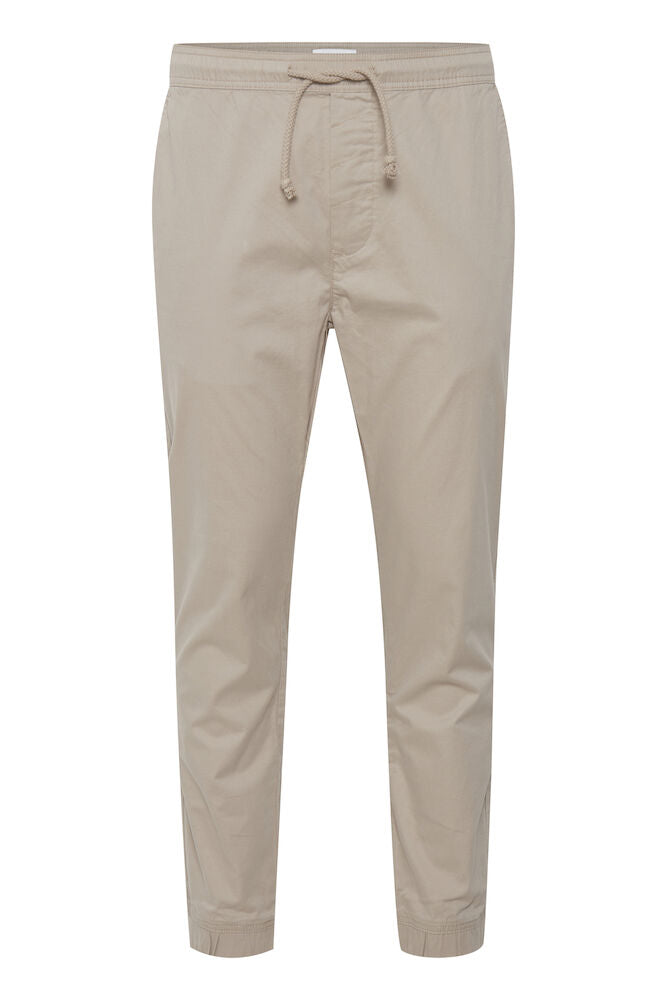 Solid Slim-Truc Cuff SIMPLE TAU - Nature - Bukser - JK-Shop