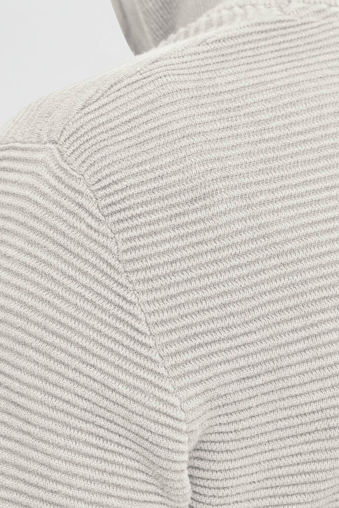 Solid Valencia half zip strikkegenser bilde 5
