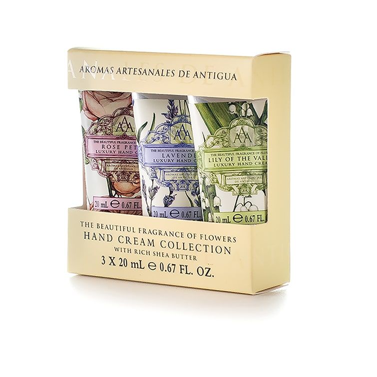 Somerset Håndkrem Sett 3x20ml - rose, liljekonvall og lavendel - Håndkrem - JK-Shop