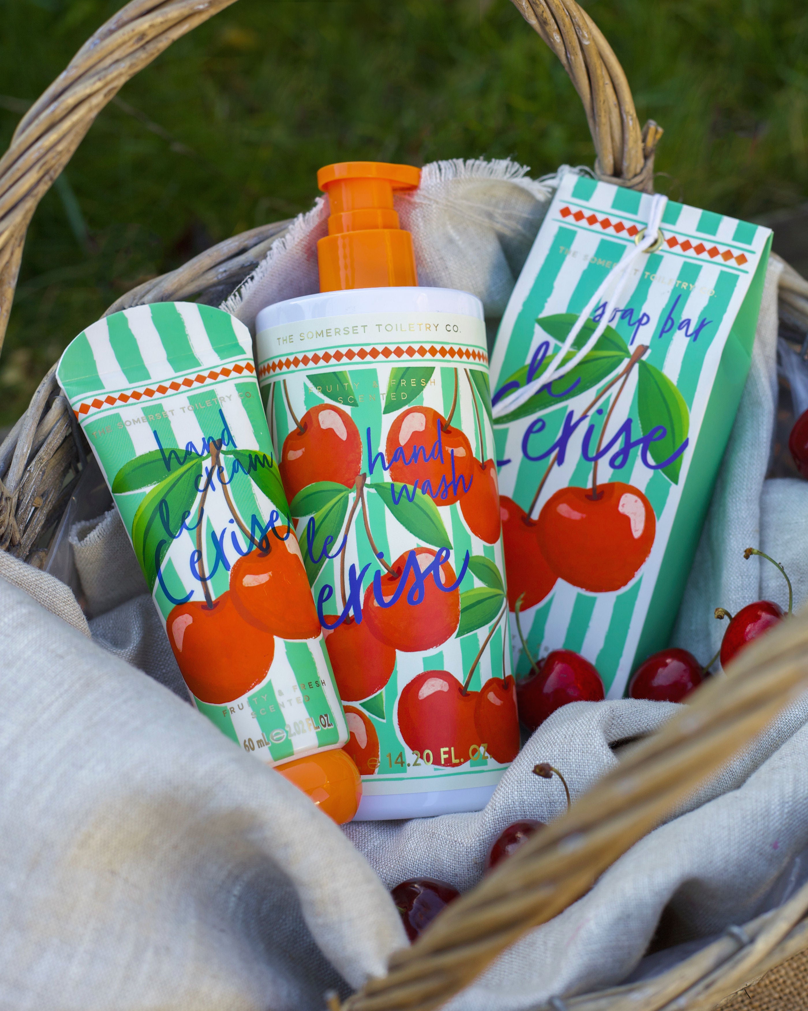 Somerset Sesongvarer Fruity Stripes Hand Wash - 3 dufter - Håndsåpe - JK-Shop