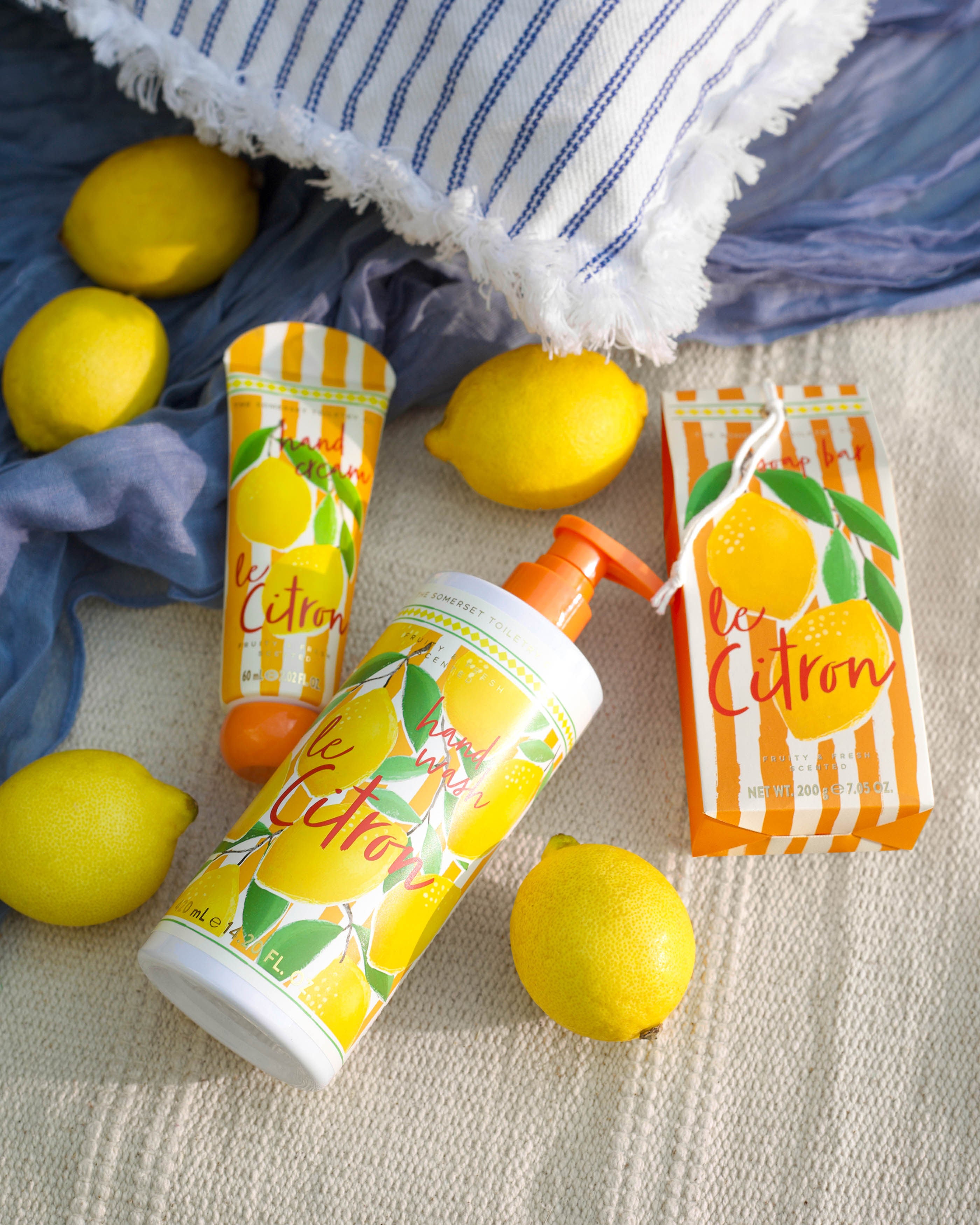 Somerset Sesongvarer Fruity Stripes Hand Wash - 3 dufter - Håndsåpe - JK-Shop