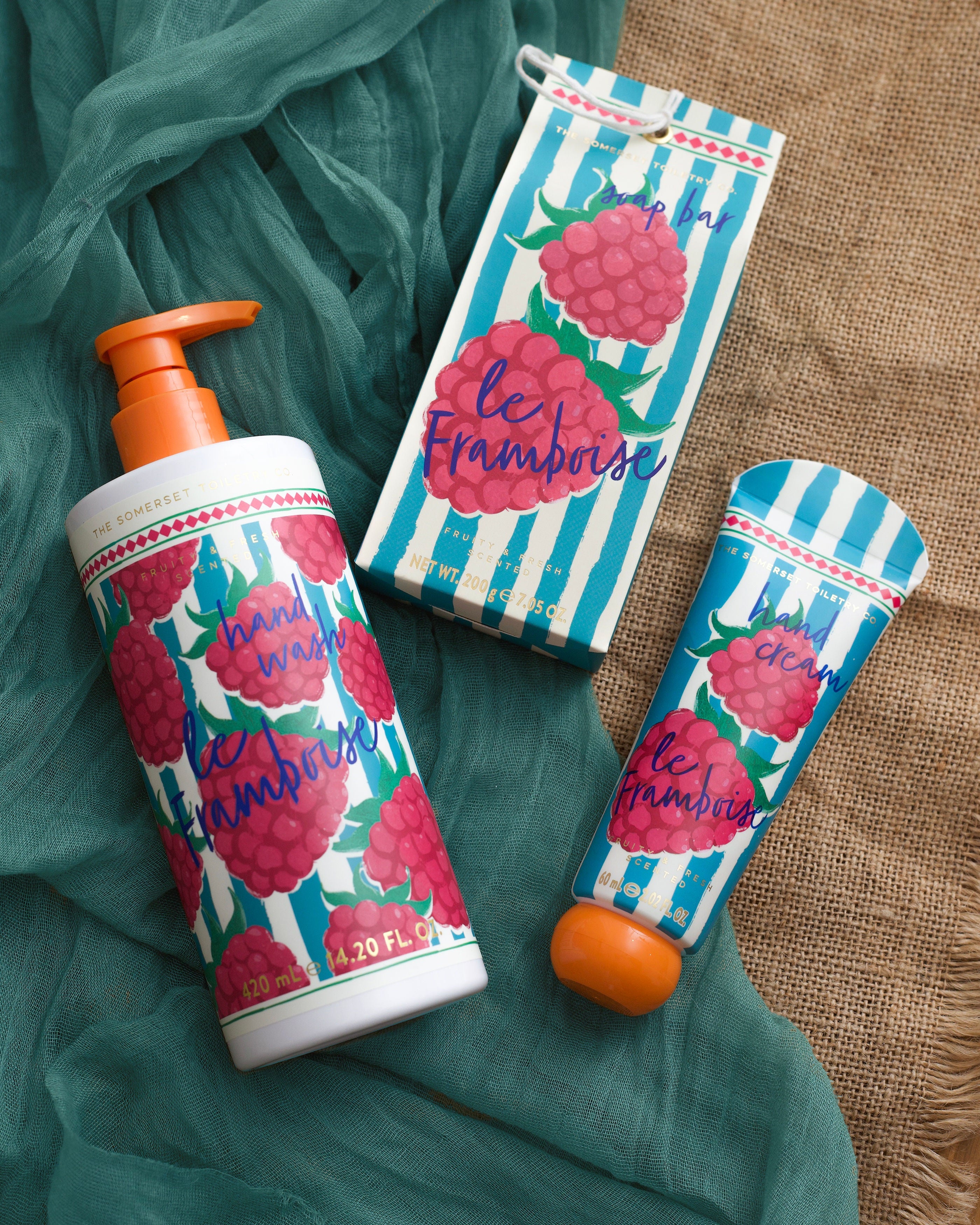 Somerset Sesongvarer Fruity Stripes Hand Wash - 3 dufter - Håndsåpe - JK-Shop