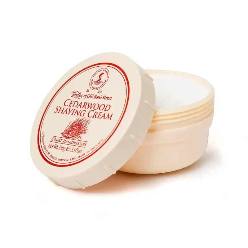 Taylor Of Old Bond Street, Shaving Cream- Cedarwood-Barberkrem-JKSHOP