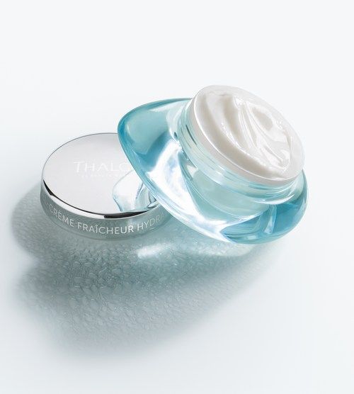 Thalgo Source Marine Hydrating Cooling Gel-Cream ansiktskrem sett fra siden