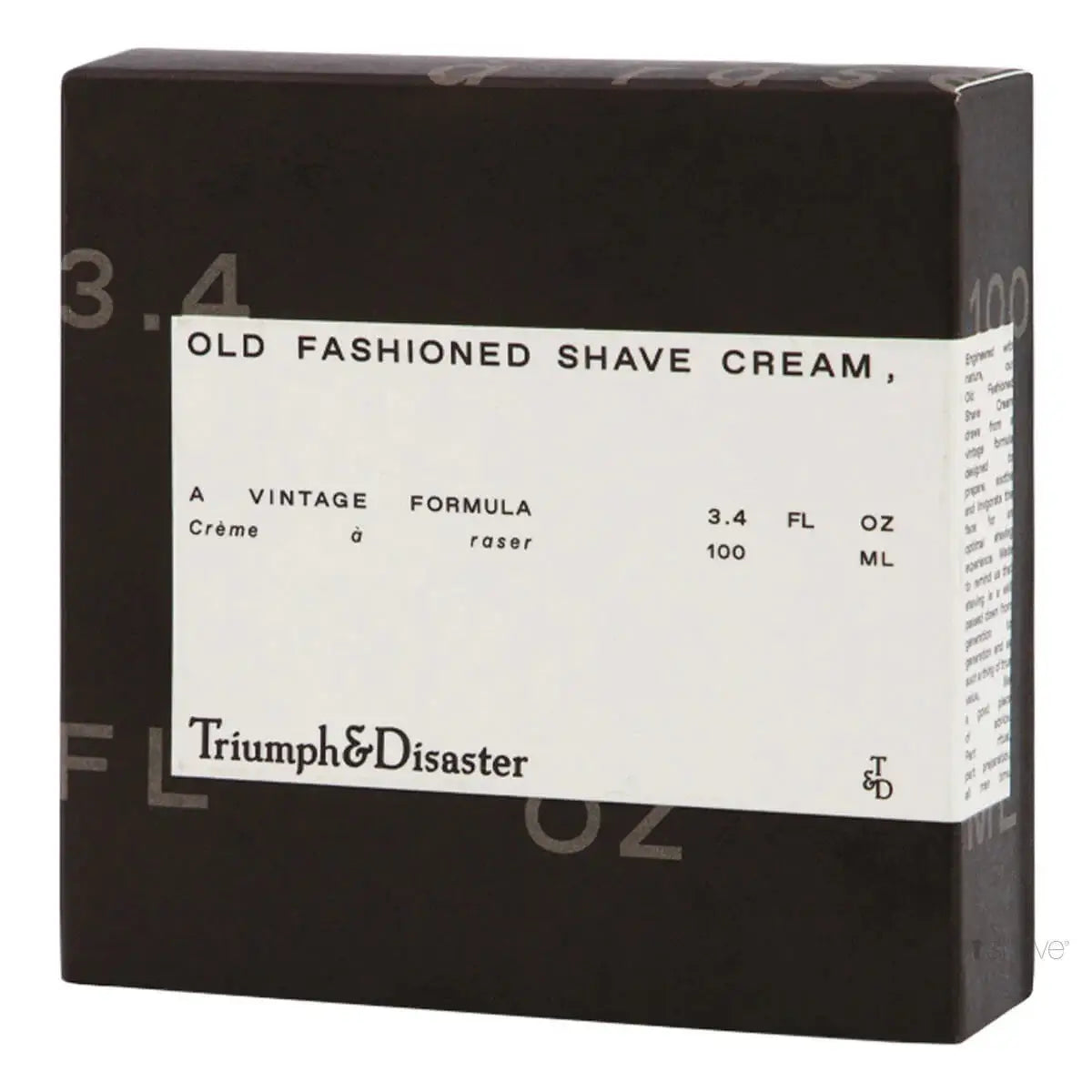 Triumph & Disaster, Old Fashioned Shave Cream-Barberkrem-JKSHOP