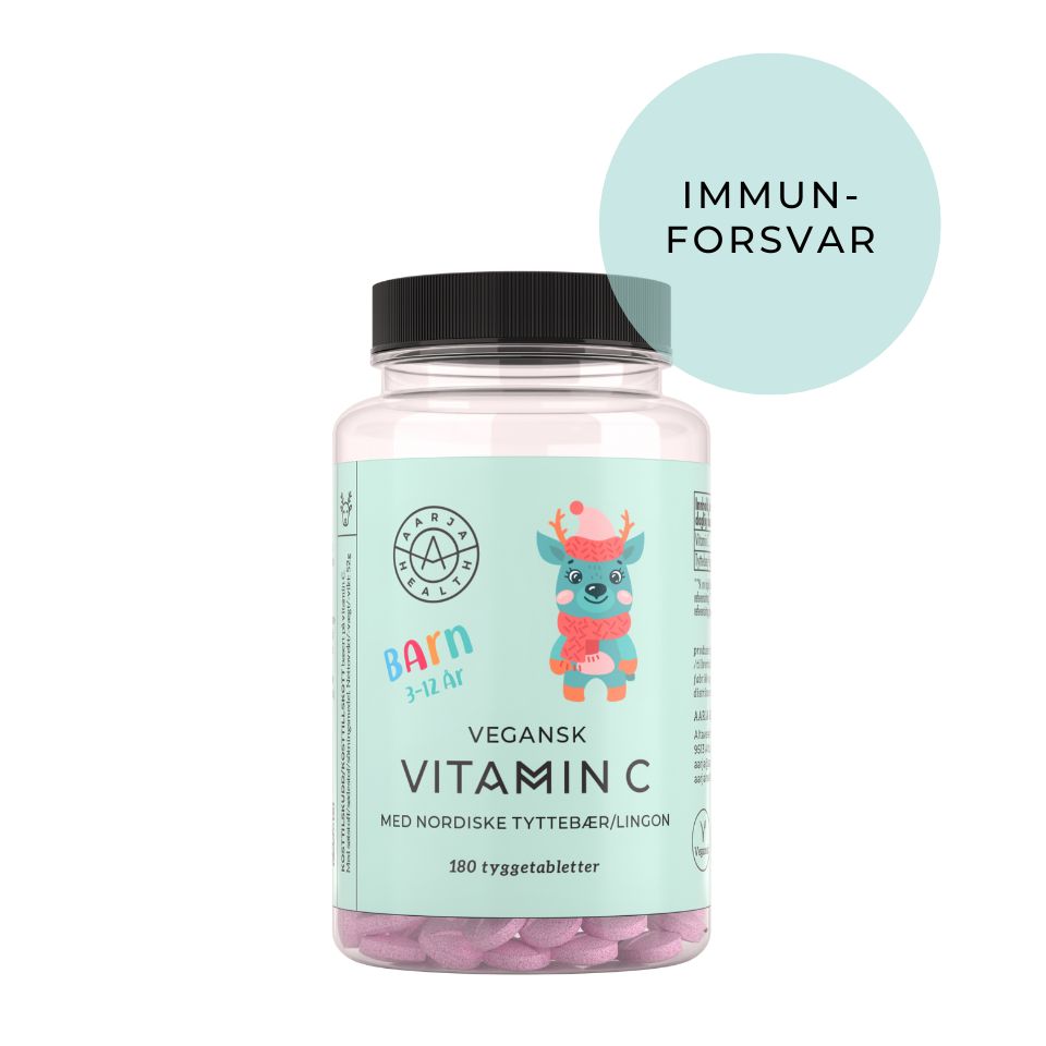 VITAMIN C & TYTTEBÆR FOR BARN - Vitaminer og kosttilskudd - JK-Shop