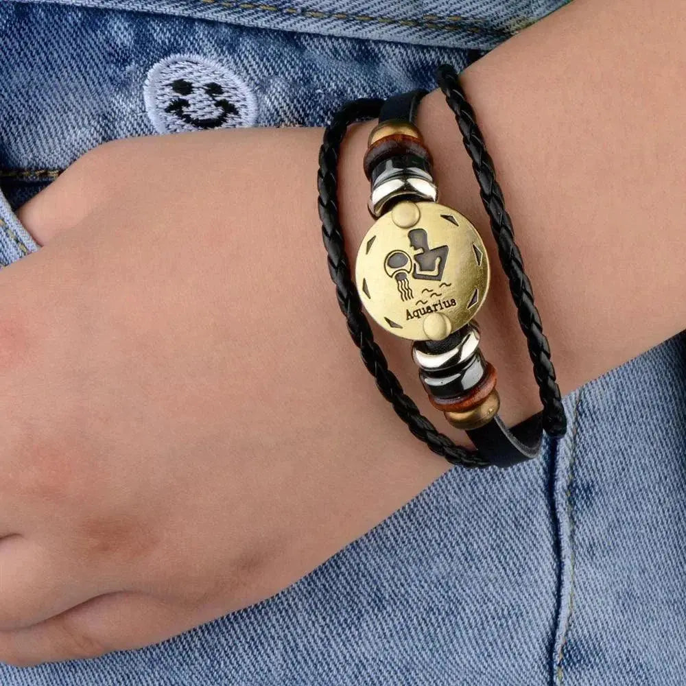 Vintage Stjernetegn Armbånd-Armbånd-JKSHOP