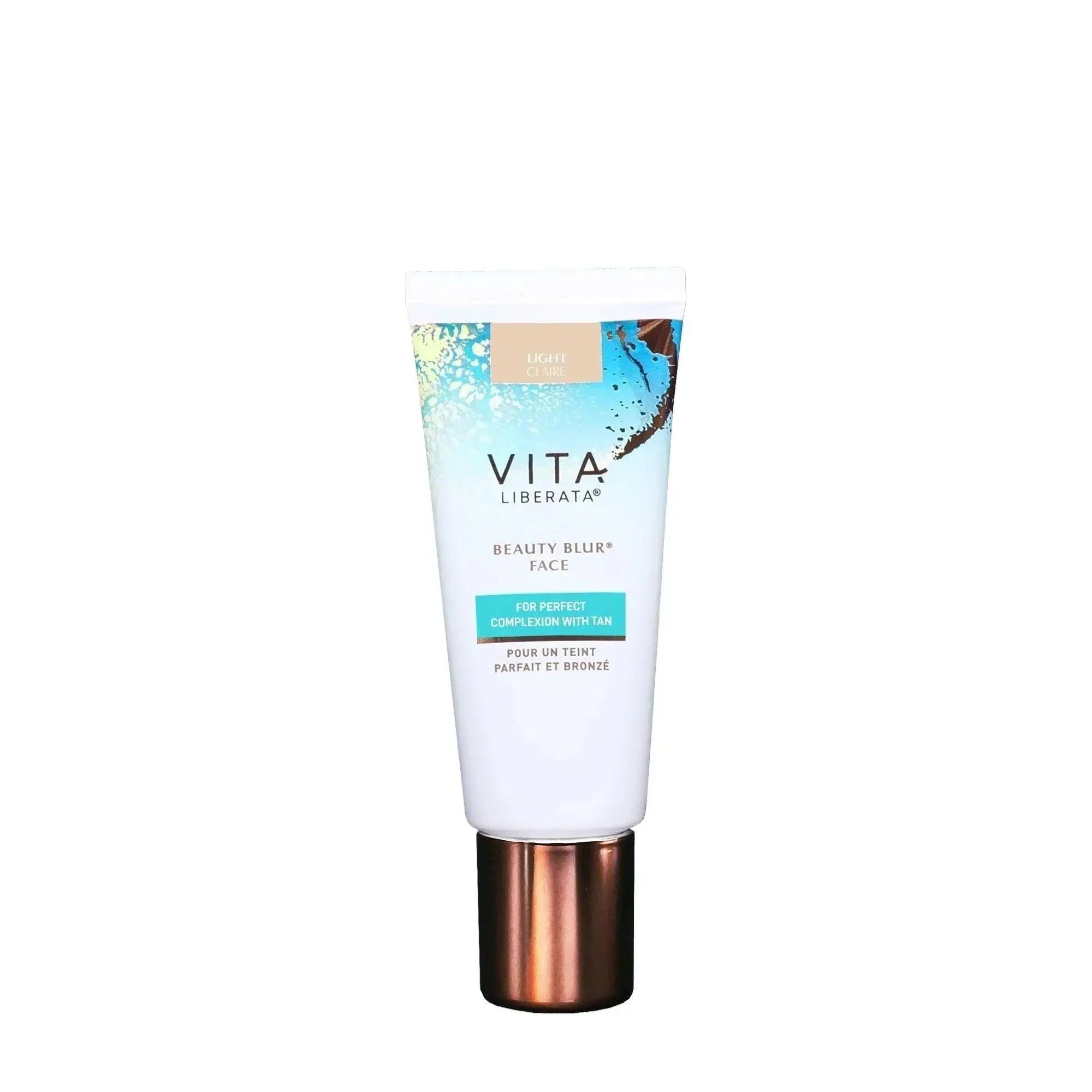 Vita Liberata Beauty Blur Face With Tan Light 30 ml-Farget dagkrem-JKSHOP
