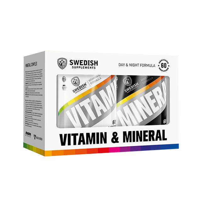Vitamin & Mineral Complex, 2 x 120 Caps - Vitaminer & kosttilskudd - JK-Shop